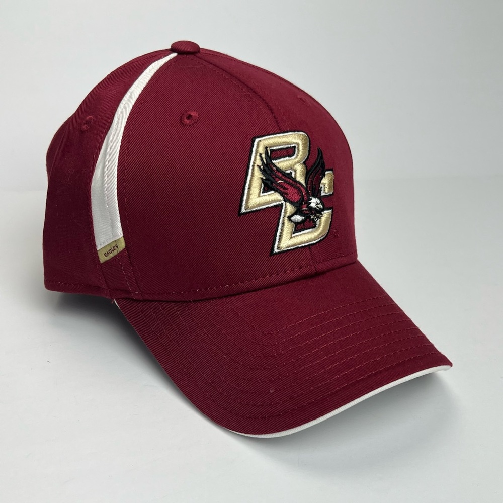 Boston College Eagles Reebok Hat Cap Adjustable One Size Fits All Cotton Maroon